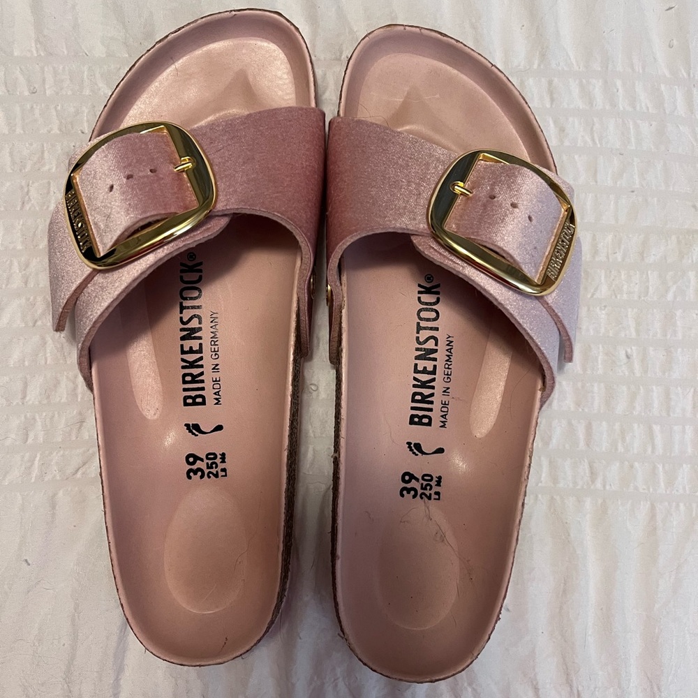 Birkenstock Madrid Big Buckle Rivet Logo